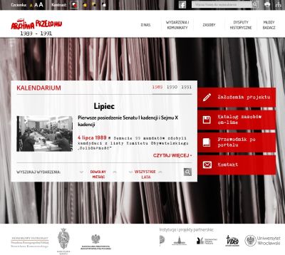 Portal w nowej grafice dostępny na www.archiwaprzelomu.pl 