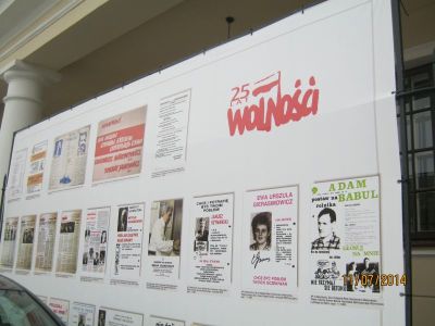 Realizatorzy projektu „ Archiwa Przełomu 1989 - 1991” z wizytą w Białymstoku - mieście wielu kultur 