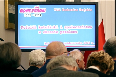 VIII Seminarium Projektu „Archiwa Przełomu 1989-1991”