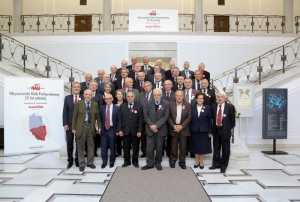 08.11.2014 r., konferencja Nasi w Sejmie i w Senacie, na fotografii parlamentarzyści OKP, fot. M. Józefaciuk