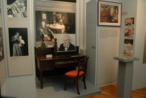 Sala wystawowa w Muzeum Adama Mickiewicza w Bibliotece Polskiej w Paryżu; fot. Biblioteka Polska w Paryżu