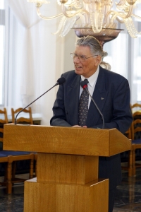 19.01.2013 r.; spotkanie opłatkowe OKP; na fotografii Włodzimierz Bojarski