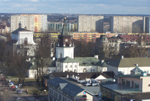 Panorama miasta Siedlce; foto. S. Kordaczuk