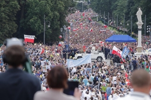 28.07.2016 r., msza święta z okazji 1050. rocznicy Chrztu Polski - Częstochowa, fot. Michał Józefaciuk