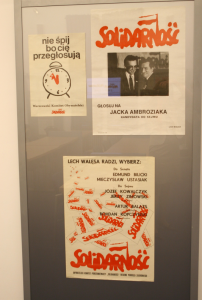 9.06.2011 r.; prezentacja projektu Archiwa Przełomu 1989 -1991; fotografia wystawy; foto. Justyna Orysiak