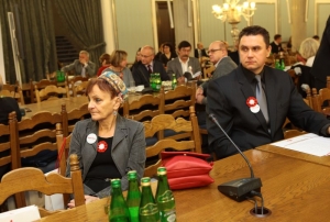 08.11.2014 r., konferencja Nasi w Sejmie i w Senacie, na fotografii uczestnicy konferencji, fot. K. Czerwińska