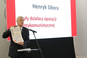 Henryk Sikora. Fot. Katarzyna Czerwińska.