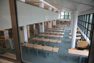 Czytelnia ogólna Biblioteki Głównej UPH w Siedlcach; fot. Jacek Mazurek