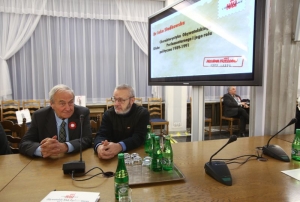 08.11.2014 r., konferencja Nasi w Sejmie i w Senacie, na fotografii od prawej Janusz Pałubicki, fot. M. Józefaciuk