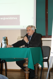 28.05.2013 r.; wizyta w Archiwum Państwowym w Lublinie; na fotografii Janusz Kuligowski; foto. Michał Zaremba