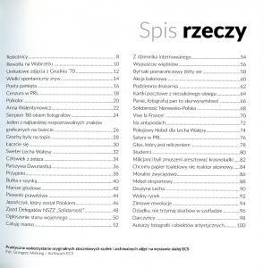 Spis rzeczy publikacji "Portret Zbiorów"