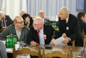 08.11.2014 r., konferencja Nasi w Sejmie i w Senacie, na fotografii od prawej: Ignacy Czeżyk, Marek Rutkowski, fot. M. Józefaciuk