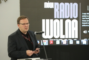 Andrzej Mietkowski, Polskie Radio. Fot. Michał Józefaciuk.