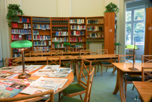 Czytelnia Główna Biblioteki Sejmowej; fot. Maciej Mitręga